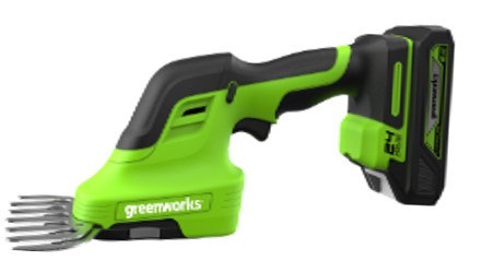 Садовые ножницы-кусторез аккумуляторные Greenworks G24SHT, 24V, без АКБ и ЗУ — изображение 3