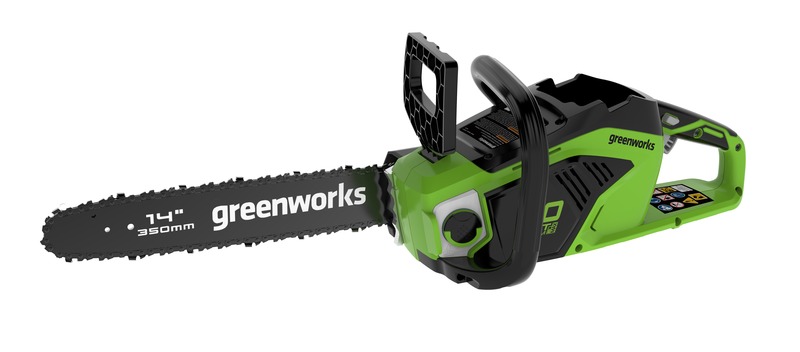 Цепная пила аккумуляторная GreenWorks GD40CS15, 40V, 35 см, бесщеточная, без АКБ и ЗУ — изображение 3