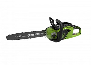 Цепная пила аккумуляторная GreenWorks GD40CS18, 40V, 40 см, бесщеточная, без АКБ и ЗУ — изображение 2