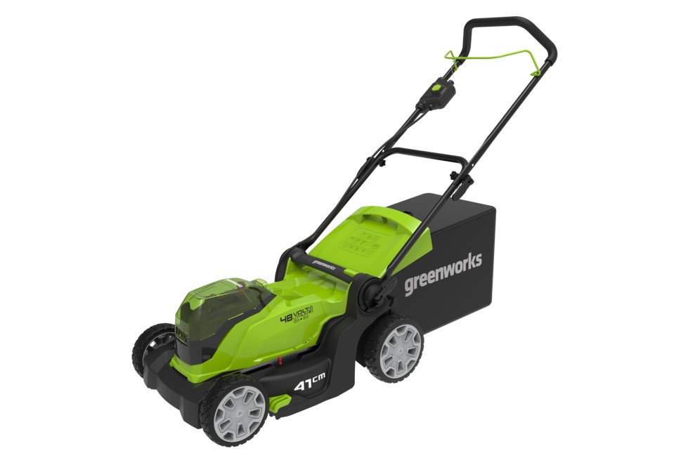 Газонокосилка аккумуляторная Greenworks G24X2LM41, 2*24V, 41 см, без АКБ и ЗУ — изображение 3