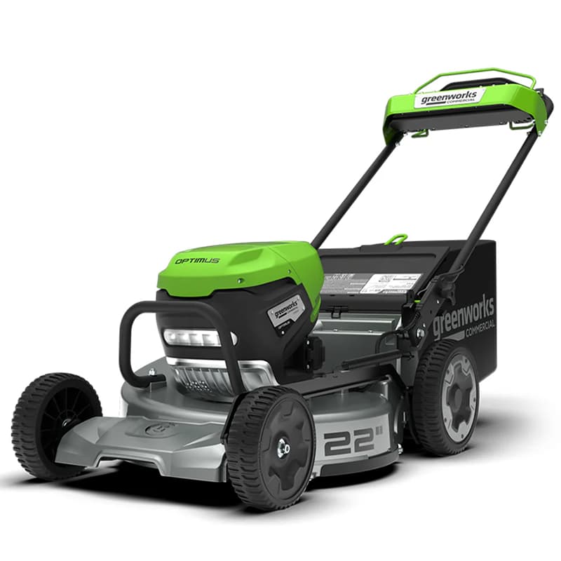 Газонокосилка аккумуляторная Greenworks Арт. 2519407, 82V, 56см, с алюминиевой декой, самоходная, бесщеточная, без АКБ и ЗУ