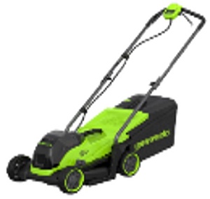 Газонокосилка аккумуляторная Greenworks GD24LM331, 24V, 33 см, бесщеточная, без АКБ и ЗУ (2520607) — изображение 2