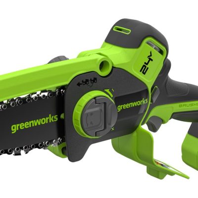 Цепная мини-пила Greenworks CS2410A(24В,10см,Акк4Ач и ЗУ)