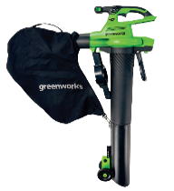 Воздуходув-Садовый Пылесос аккумуляторный Greenworks Арт. 2406907UG, 40V, бесщеточный, c 1хАКБ 5Ач и ЗУ — изображение 2