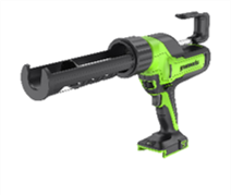 Пистолет для герметиков аккумуляторный Greenworks Арт.3501707, 24V, 310 мл, без АКБ и ЗУ. — изображение 2