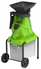 Измельчитель садовый электрический Greenworks Арт. 2208007, 220 В, 2800 Вт с контейнером — изображение 3