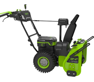 Снегоуборщик аккумуляторный Greenworks GD82ST56, 82V, 61 см, самоходный, бесщеточный, без АКБ и ЗУ — изображение 2