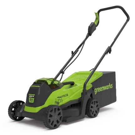 Газонокосилка аккумуляторная Greenworks Арт. 2516107, 24V, 33 см, бесщеточная, без АКБ и ЗУ — изображение 3